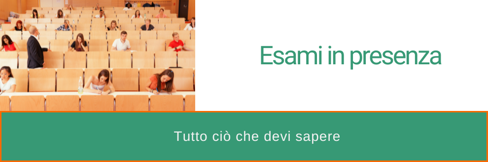 Esami in presenza