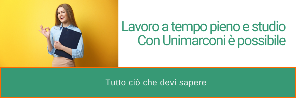 Lavoro a tempo pieno e studio