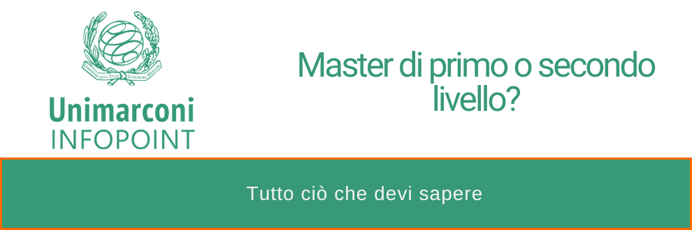 master di primo o secondo livello